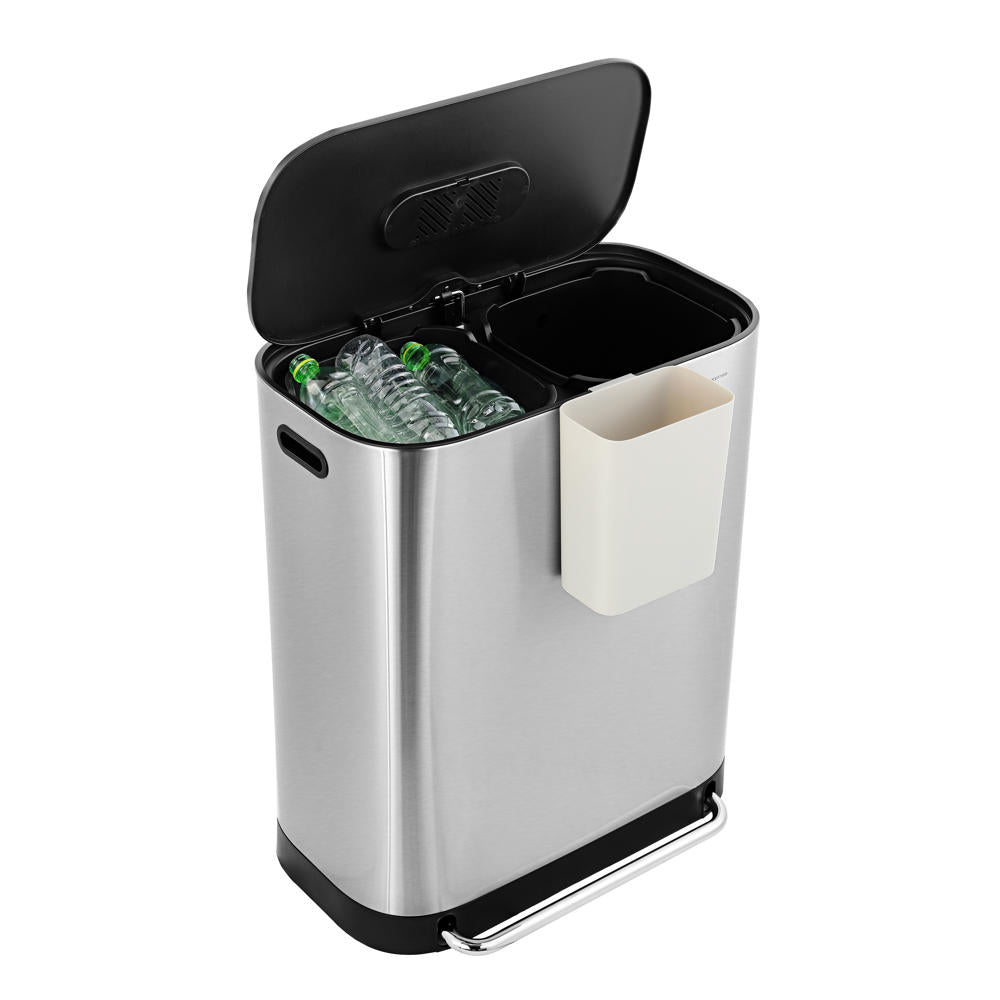 Beni 60 Liter/16 Gallon Kitchen Trash/Recycling Trash Can - Happimess