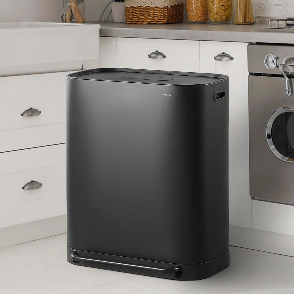 Beni 60 Liter/16 Gallon Kitchen Trash/Recycling Trash Can - Happimess
