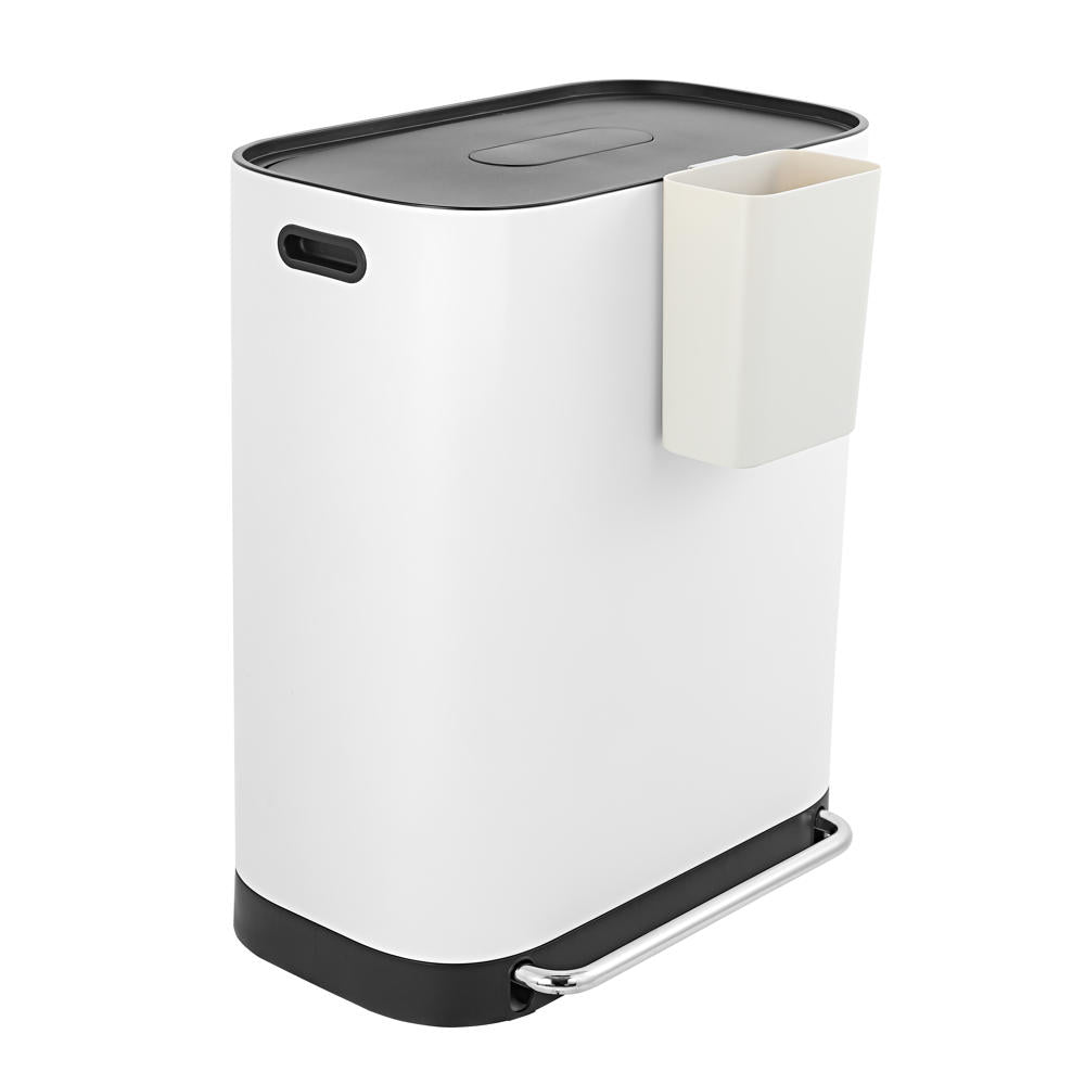 Slyd 40 Liter/10.6 Gallon Step-Open Trash Can – Happimess