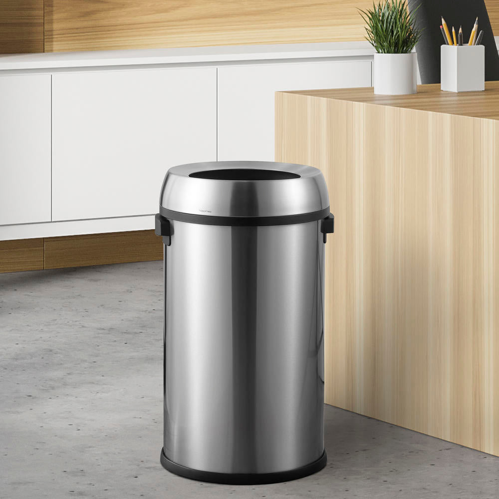 Chuck 65 Liter/17.2 Gallon Kitchen/Office Trash Can - Happimess