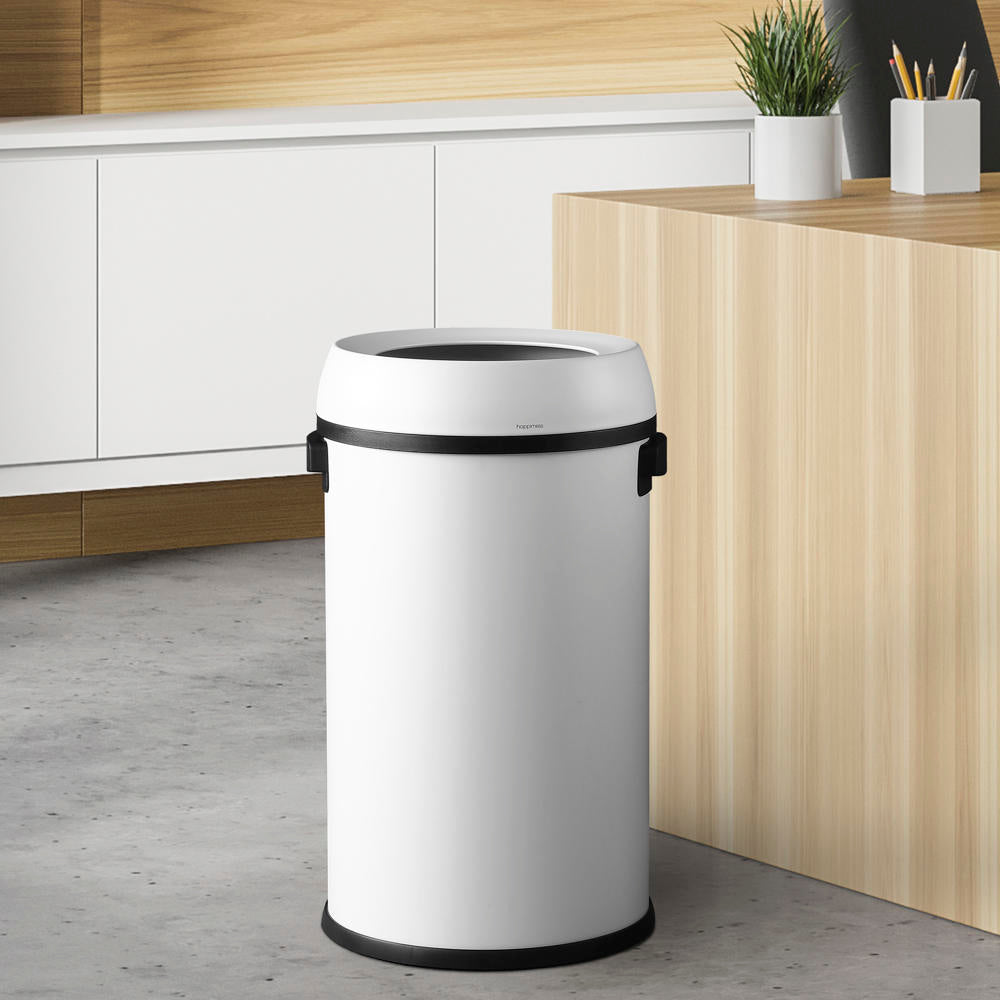 Chuck 65 Liter/17.2 Gallon Kitchen/Office Trash Can - Happimess