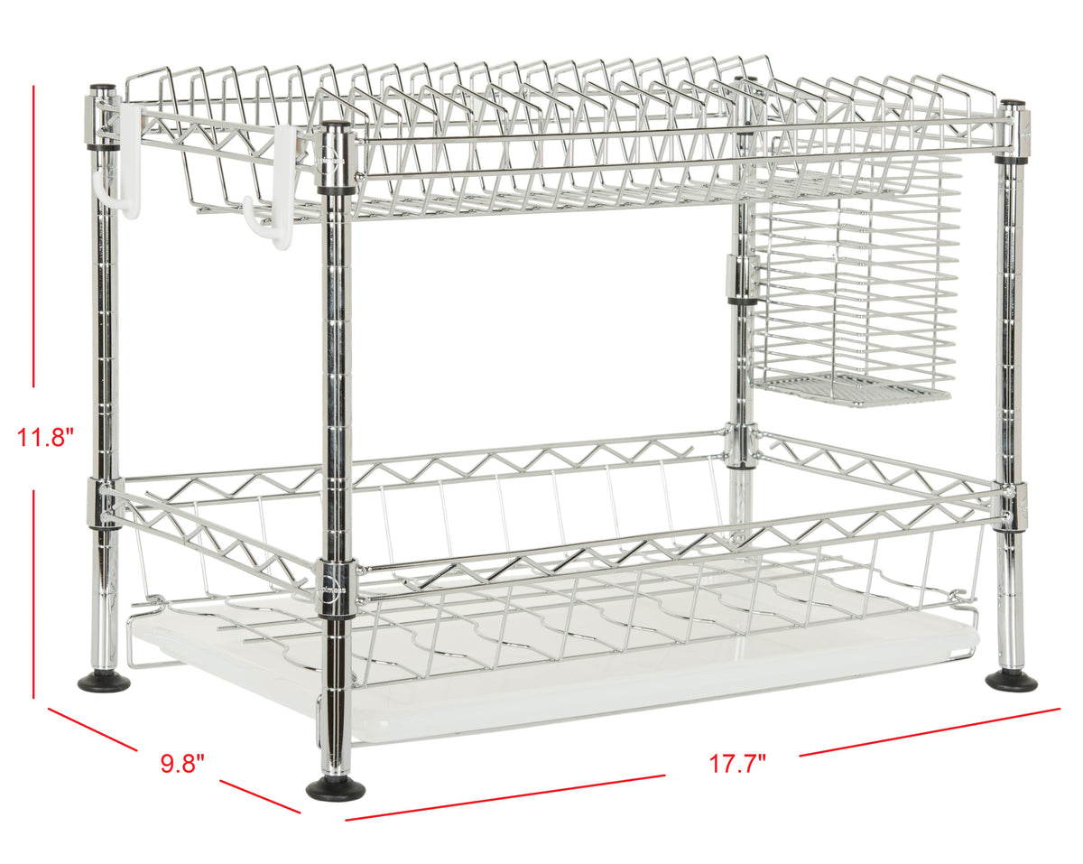Brooklyn 24" Adjustable Dish Rack - Happimess